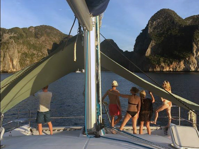 Phi Phi Island Phuket on Private Yacht