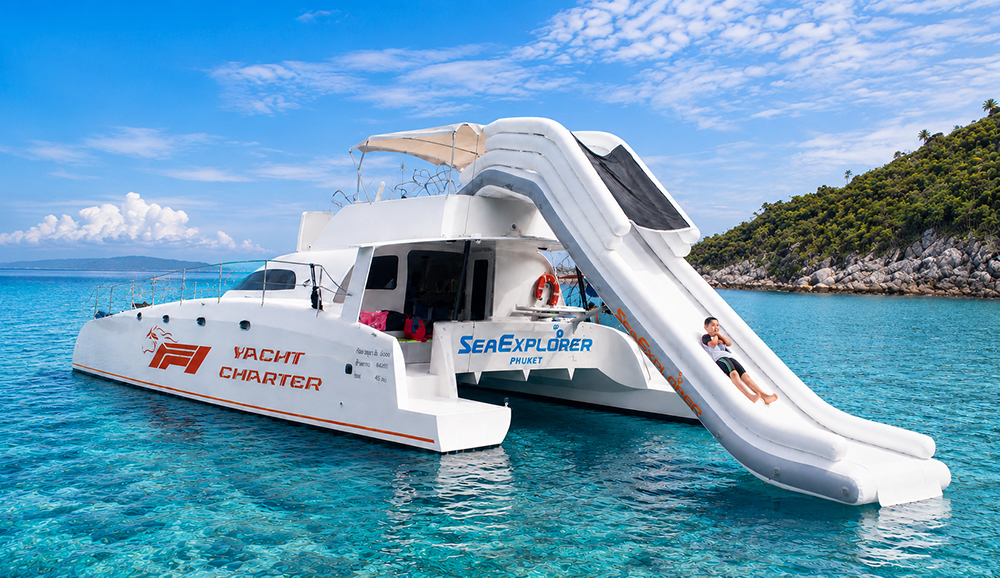 Phuket Private Day Trip Power Catamaran Sea Explorer